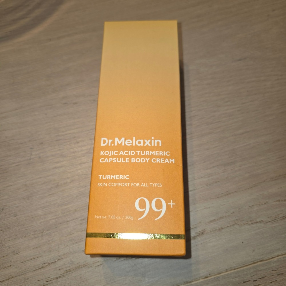 Dr Melaxin Kojic Acid Turmeric Capsule‎ Body Cream 200g 7.05oz New K-Beauty